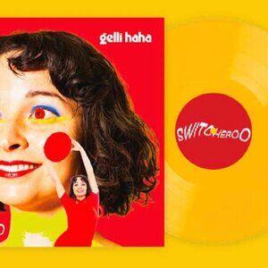 Gelli Haha Switcheroo LP ~ Exclusive Colored Vinyl (Piss Yellow) ~ Brand New!